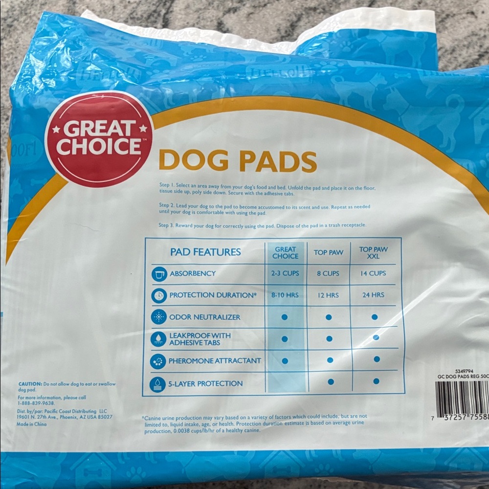 Pee Pads - Dog Pads - Picture 3 of 4